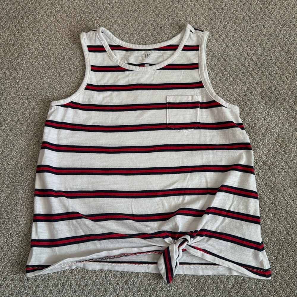 LIKE NEW GIRLS GAP L TANK TOP